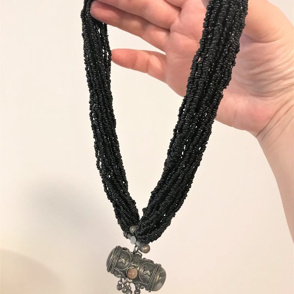 Lot 2pcs Vintage Collectible Chinese Necklaces - Picture 6 of 9